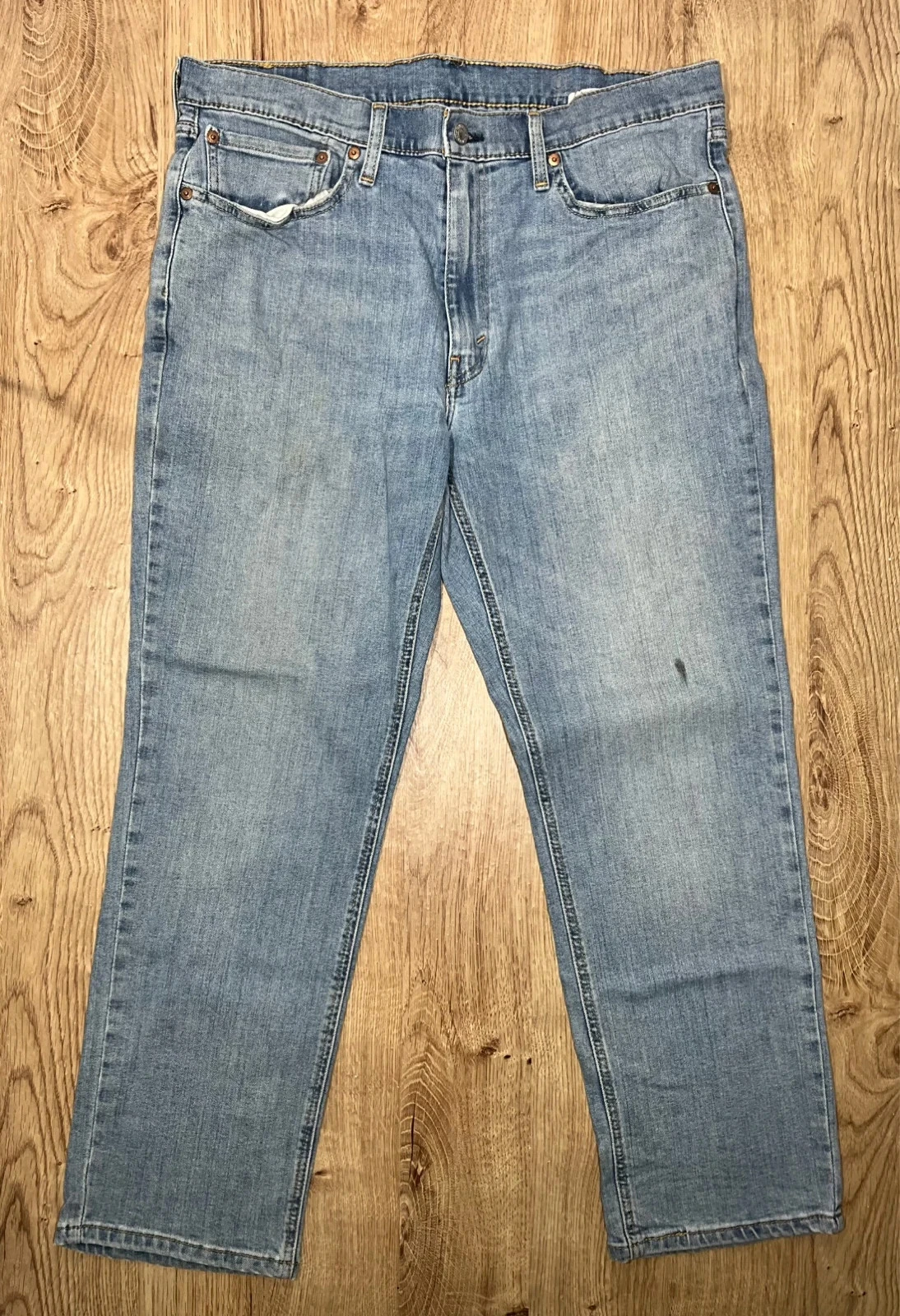 Jean Levi's 541 Athletic Taper W36 L30 Vintage Bleu Clair Délavé  Lvh 193 – photo 2